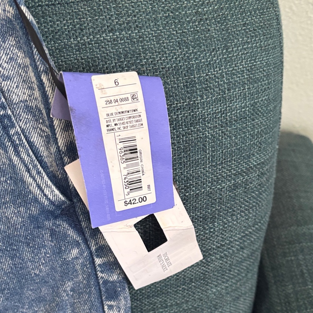 Future CollectiveAcid Wash Blue Cargo Joggers